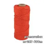 Sznurek bawełniany SKRĘCANY 3mm - obrazek 5