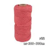 Sznurek bawełniany SKRĘCANY 3mm - obrazek 8