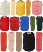 Sznurek bawełniany SKRĘCANY 5mm