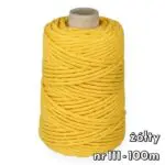 Sznurek bawełniany SKRĘCANY 5mm - obrazek 4