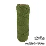 Sznurek bawełniany SKRĘCANY 5mm - obrazek 12