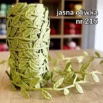 Satynowa łodyga z listkami (wz.124) - obrazek 2