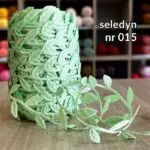 Satynowa łodyga z listkami (wz.124) - obrazek 3