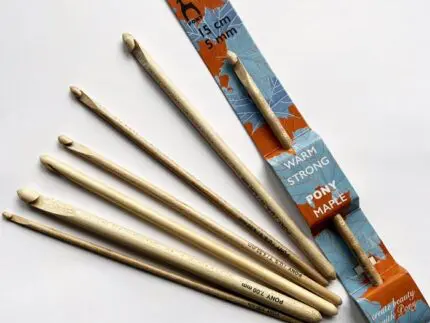 Szydełka z drewna KLONOWEGO Pony Maple