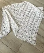 Ręcznie Robiona Chusta Ecru - obrazek 4