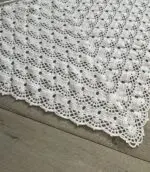 Ręcznie Robiona Chusta Ecru - obrazek 2