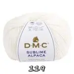Włóczka DMC Sublime Alpaca 50g/116m 50% alpaka, 50% wełna - obrazek 10