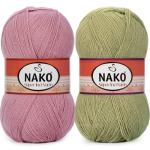 Włóczka Nako Super Inci Narin 100g/540m akryl+wełna