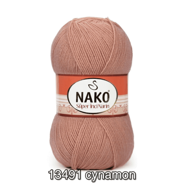Włóczka Nako Super Inci Narin 100g/540m akryl+wełna - obrazek 7
