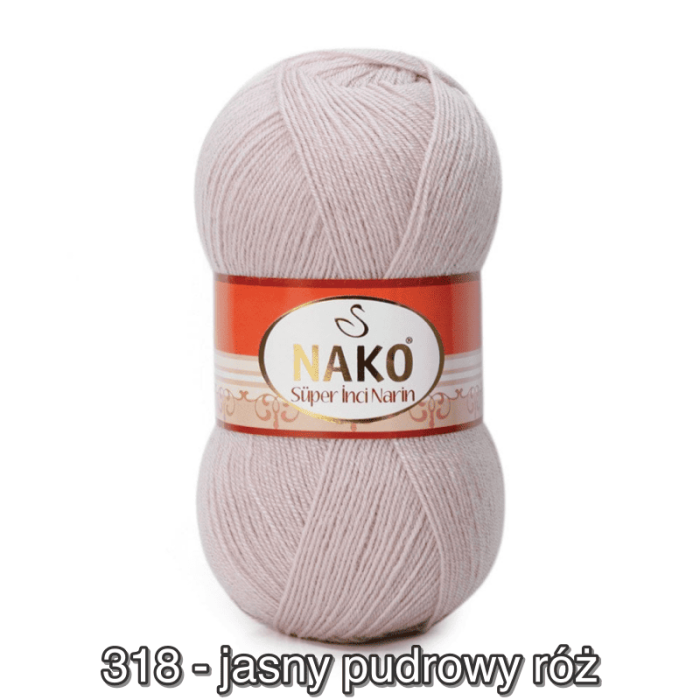 Włóczka Nako Super Inci Narin 100g/540m akryl+wełna - obrazek 10