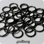 Kółka metalowe 10x1,5mm - obrazek 4