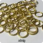 Kółka metalowe 10x1,5mm - obrazek 3