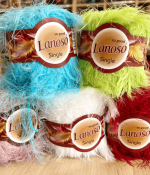 Włóczka Lanoso SINGLE 100g/70m poliamid+poliester