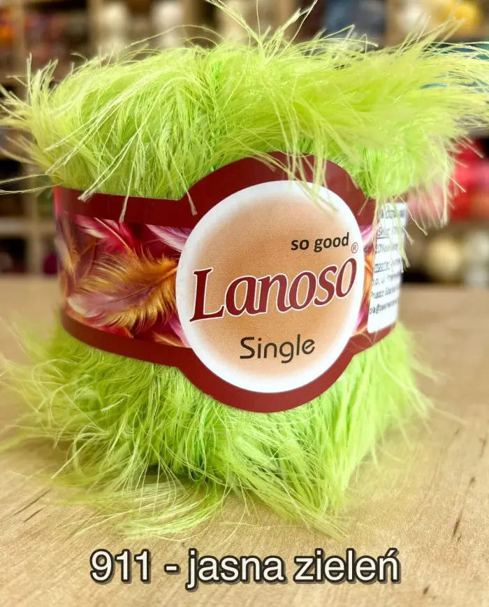 Włóczka Lanoso SINGLE 100g/70m poliamid+poliester - obrazek 6
