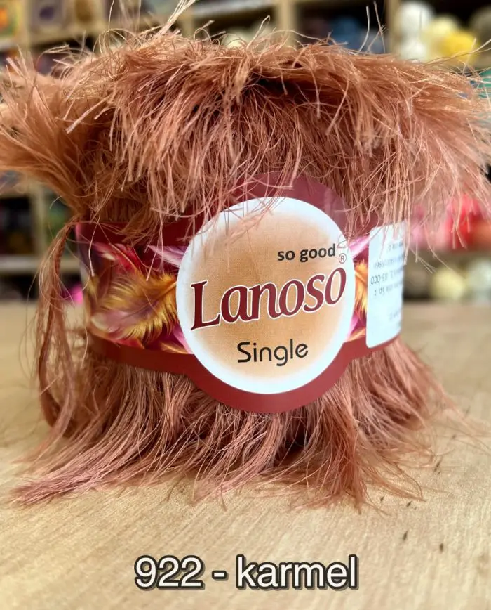 Włóczka Lanoso SINGLE 100g/70m poliamid+poliester - obrazek 8