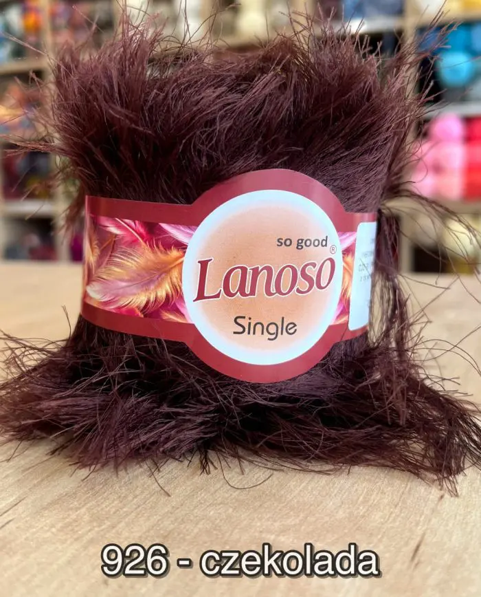 Włóczka Lanoso SINGLE 100g/70m poliamid+poliester - obrazek 10