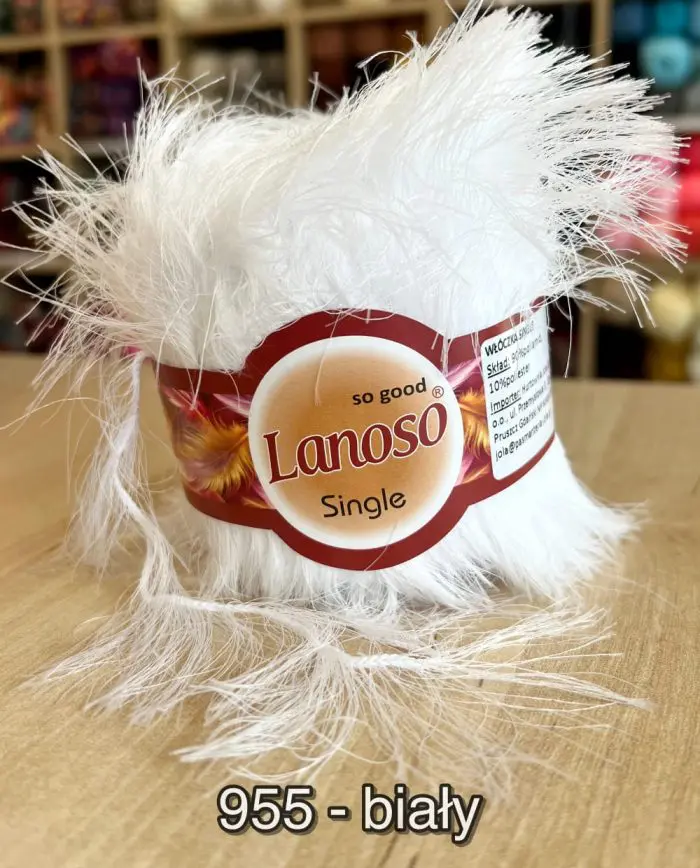 Włóczka Lanoso SINGLE 100g/70m poliamid+poliester - obrazek 15