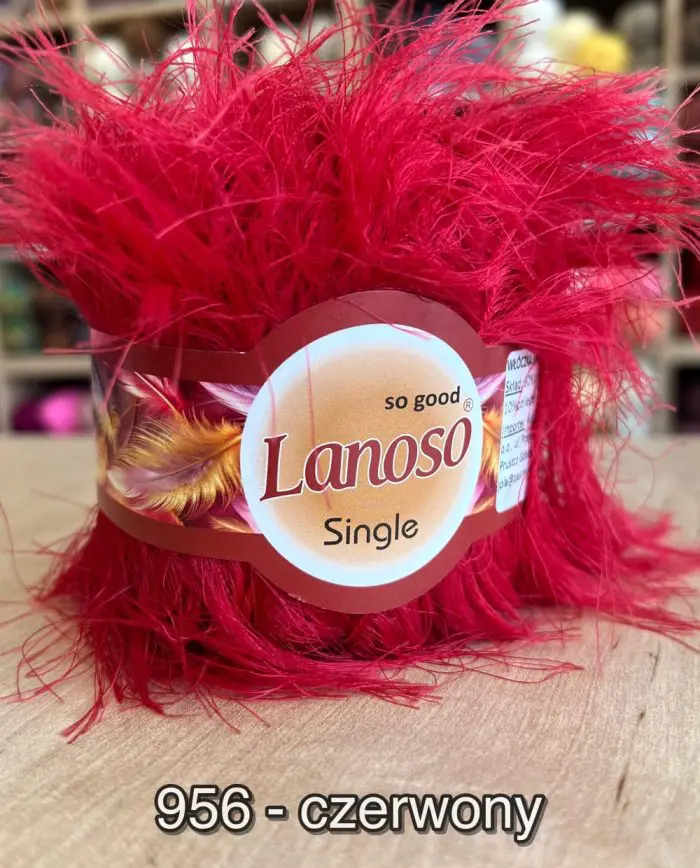 Włóczka Lanoso SINGLE 100g/70m poliamid+poliester - obrazek 16