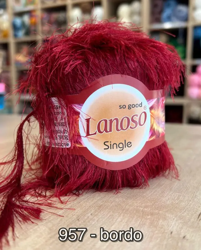 Włóczka Lanoso SINGLE 100g/70m poliamid+poliester - obrazek 17