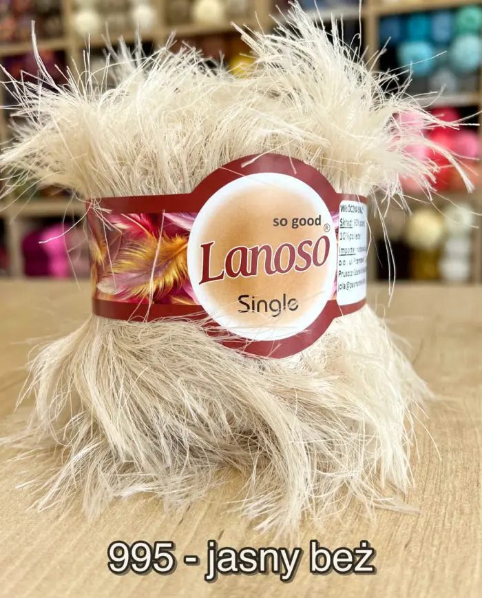 Włóczka Lanoso SINGLE 100g/70m poliamid+poliester - obrazek 20