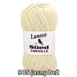 Włóczka RZEMYKOWA Lanoso Sued Chenille 50g/160m 100% akryl - obrazek 4