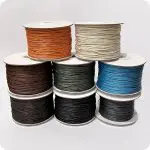 Sznurek bawełniany WOSKOWANY 1mm