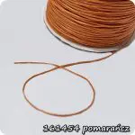 Sznurek bawełniany WOSKOWANY 1mm - obrazek 3