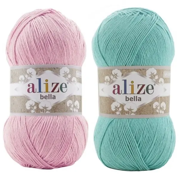 wloczkaalizebella-min Włóczka Alize BELLA 100g/360m 100% bawełna - obrazek 1