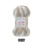 Włóczka Alize Baby Best BATIK 100g/240m - akryl + bambus - obrazek 4