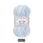 Włóczka Alize Baby Best BATIK 100g/240m - akryl + bambus - obrazek 8