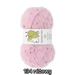 Włóczka Madam Yarn LILY 50g/135m - PES + wełna + akryl + moher + nylon - obrazek 6