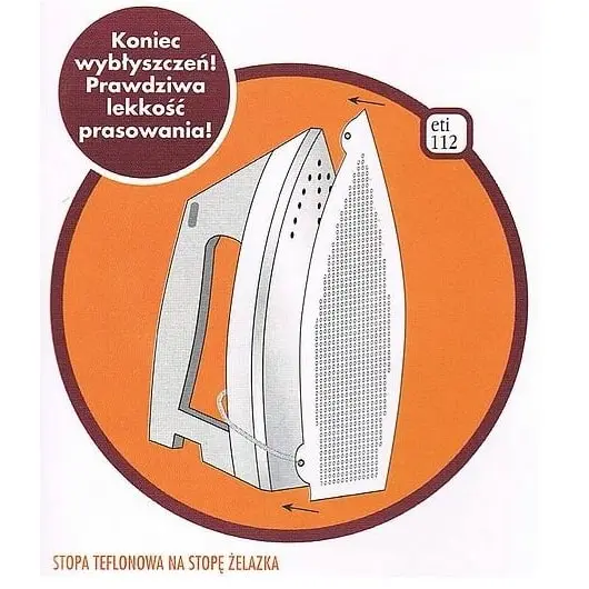 eti-112-nakladka-teflon-uniwers-min Nakładka na stopę żelazka (texi 4001) - obrazek 1