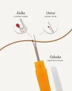 PRUJKA duża - przecinak do dziurek i szwów - obrazek 2