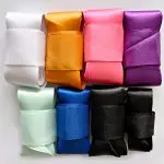 Wstążka SATYNOWA - ZESTAW KOŃCÓWEK NR 1 po 2 metry