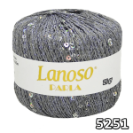 Włóczka z cekinami Lanoso Parla 25g/217m - obrazek 4