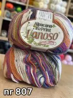 Włóczka Lanoso Alpacana Fine Print 100g/220m alpaka+wełna+akryl - obrazek 5