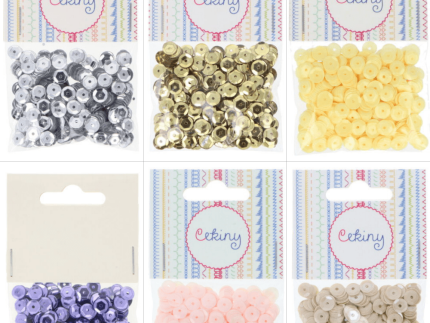 Cekiny 6mm - 9 gramów