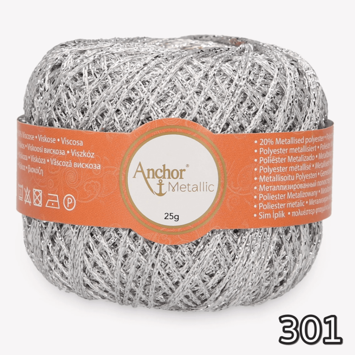 Kordonek metalizowany Anchor Metallic 25g/100m - obrazek 3