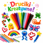 Druciki kreatywne / wyciorki 30cm - 5 sztuk