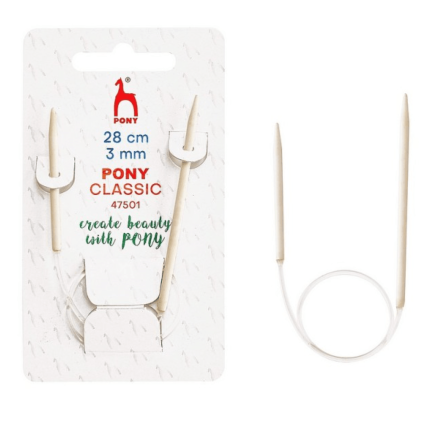 Druty na żyłce PONY - 28cm