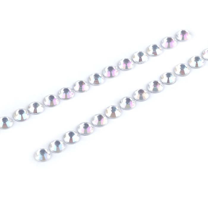 Kryształki kamyczki samoprzylepne 6mm opalizujące - obrazek 4