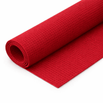 Kanwa Tkanina do Haftu (8ct) 32o./10cm czerwona