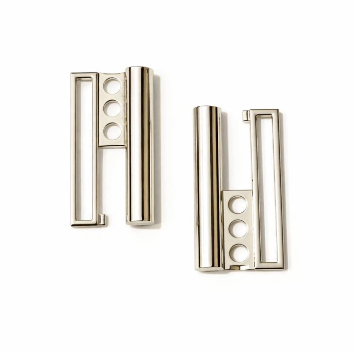 Metalowa klamra do paska na gumę 50mm - obrazek 3