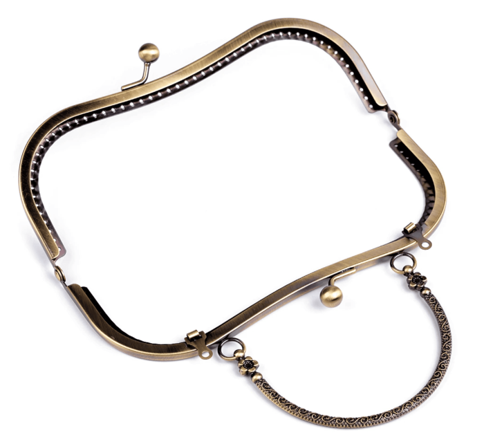 Metalowe rączki do toreb, z dziurkami - obrazek 4