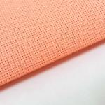 Kanwa Tkanina do Haftu (14ct) 54o./10cm koralowa