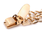 Zapięcie ozdobne z łańcuszkiem 2x17cm (780595) - obrazek 3