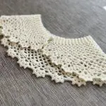 Ręcznie robiony kołnierzyk "Klara"