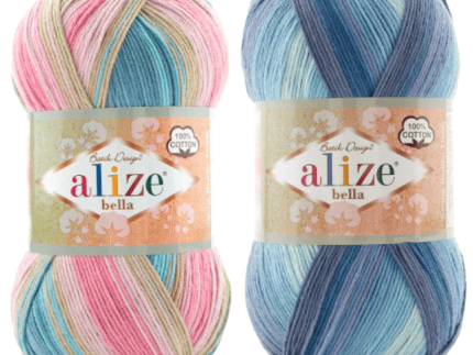 Włóczka Alize BELLA BATIK 100g/360m 100% bawełna