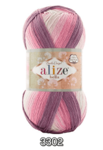 Włóczka Alize BELLA BATIK 100g/360m 100% bawełna - obrazek 4