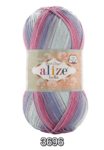 Włóczka Alize BELLA BATIK 100g/360m 100% bawełna - obrazek 5